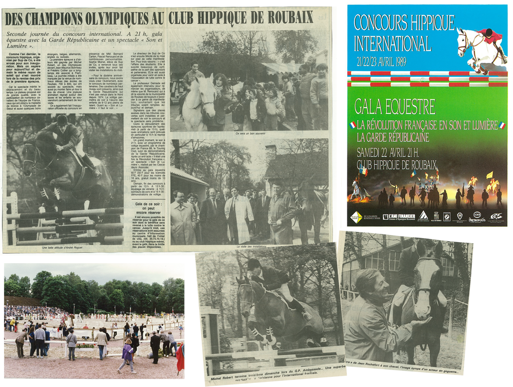 1989 - Organisation de concours internationaux